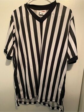 Referee Black & White Striped Women’s Shirt